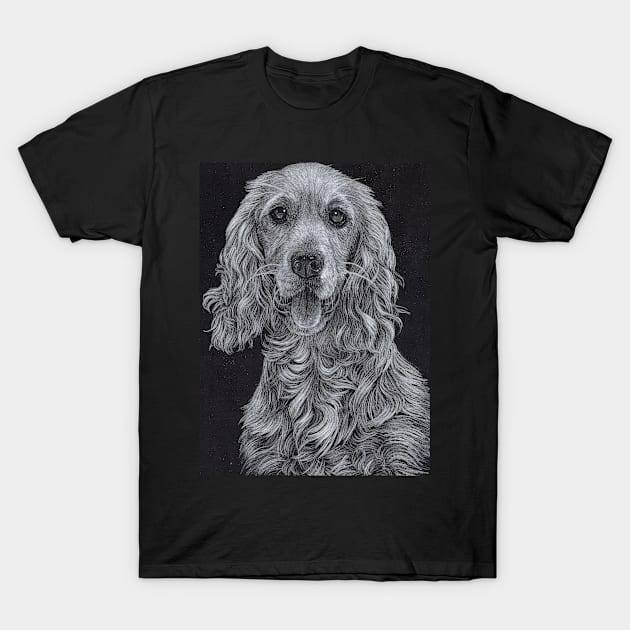 Cocker Spaniel T-Shirt by VeriArt